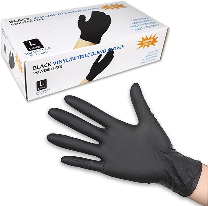 Pack of 100 - Vinyl Disposable Gloves