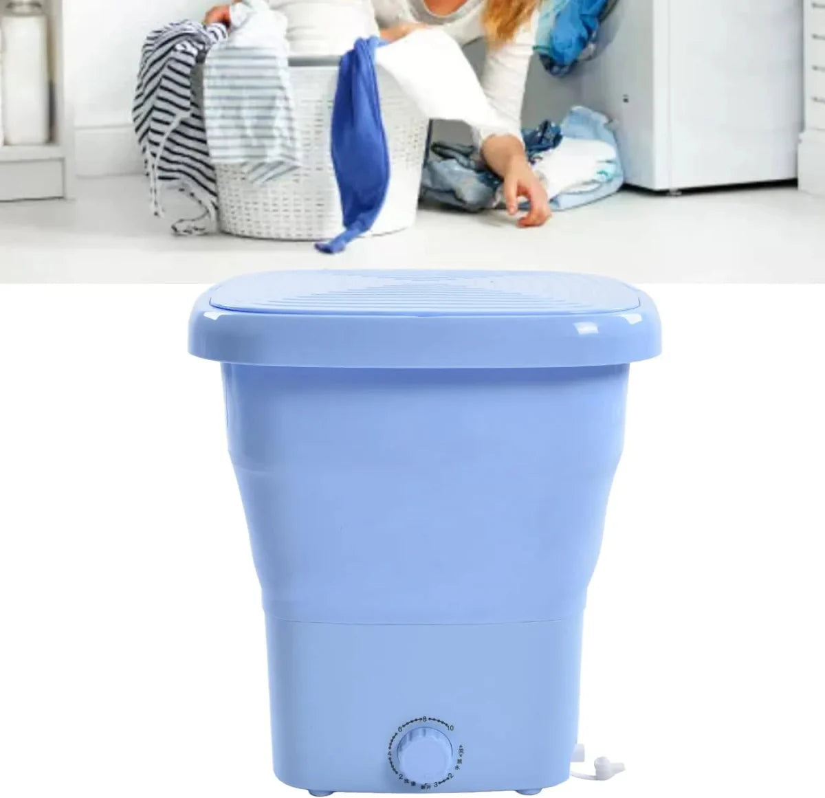 11L Capacity Mini Foldable Washing Machine
