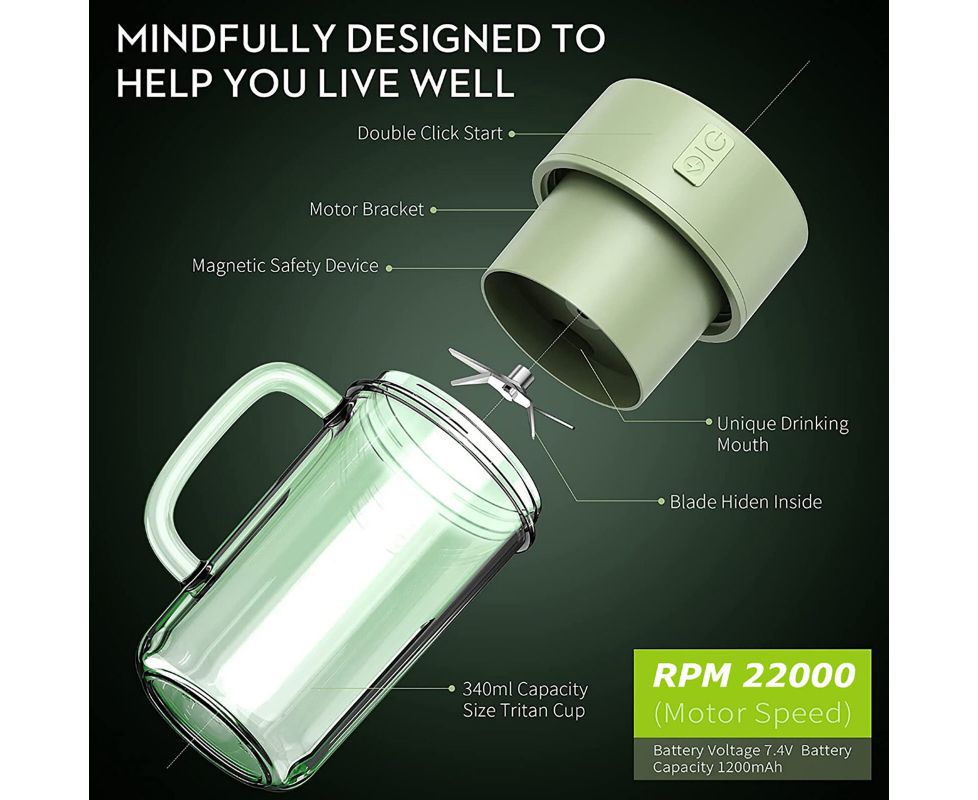 USB Electric Mini Crusher Juicer Cup