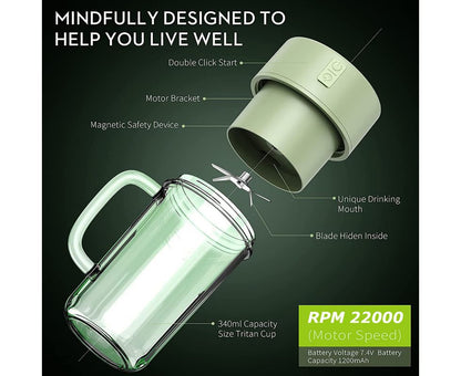 USB Electric Mini Crusher Juicer Cup