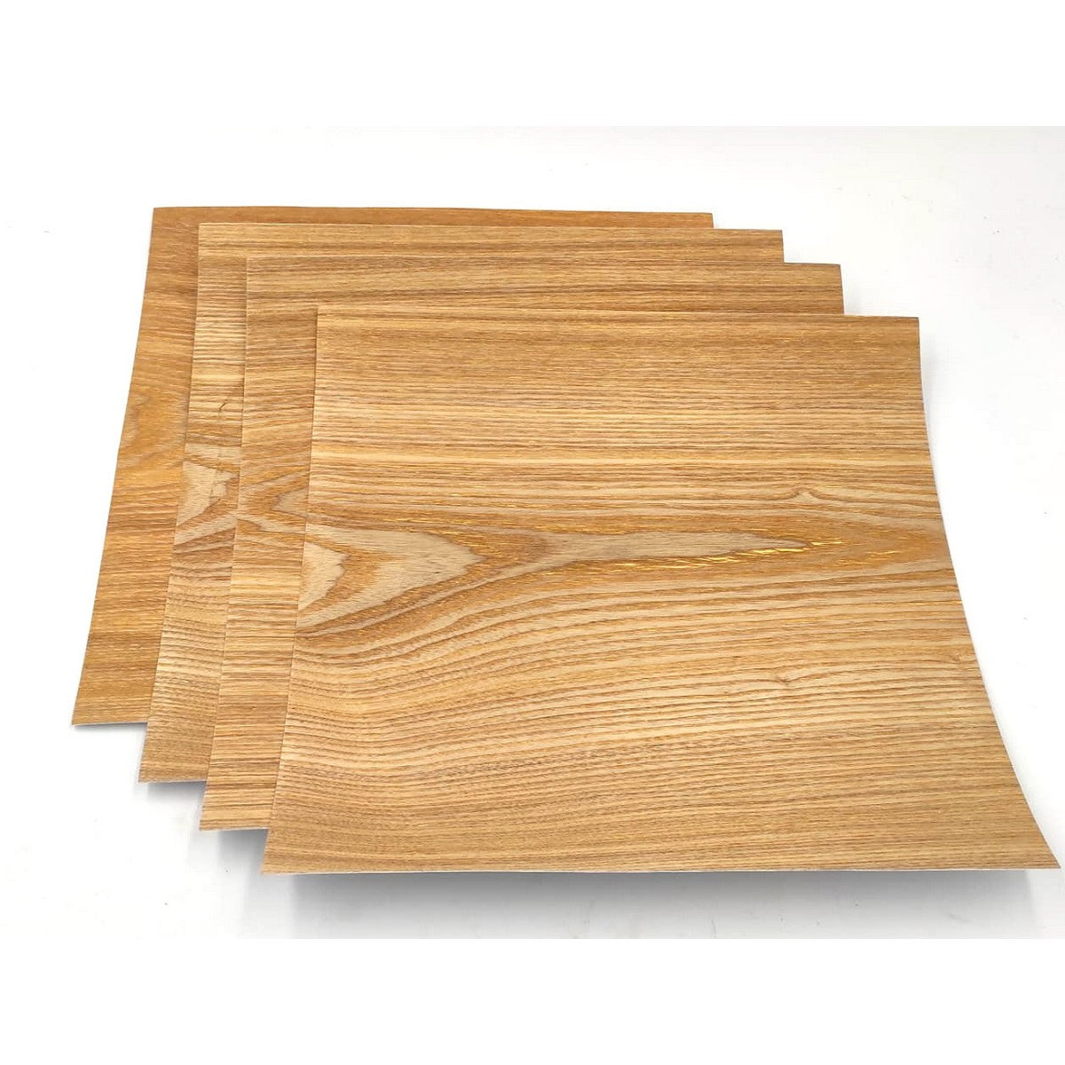 Ash Wood Self Adhesive Peel & Stick Textured Wood Look Sticker Panels for DIY Installation
